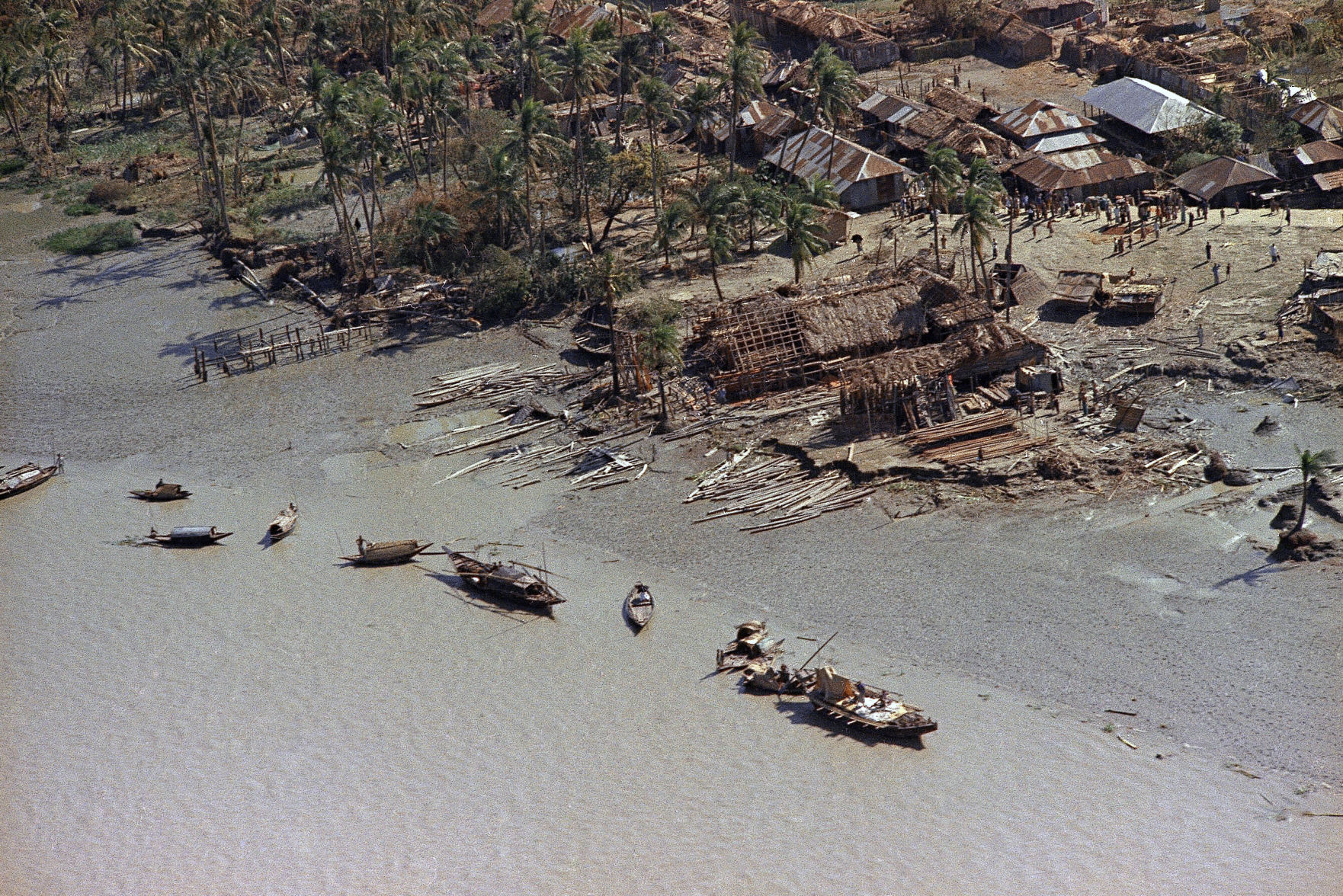 Nov. 13, 1970: Bhola cyclone dissipates